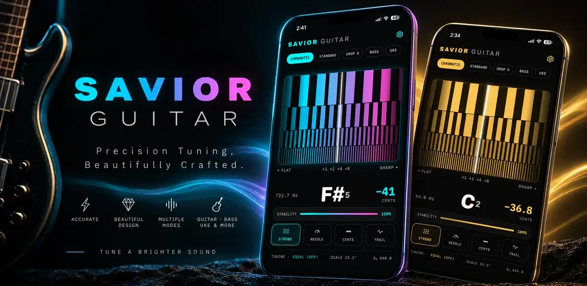 How a Free Web Tuner Earned Savior Guitar 1,400 Clicks, AI Citations, and the Case for a Pro App